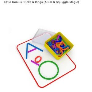 Osmo Little Genius Sticks & Rings Learning Set (ABC & squiggle magic)